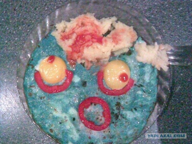 Необычная яичница