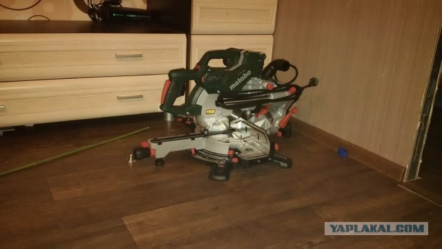Торцовочная пила дерево/металл. Хвастаюсь покупкой
