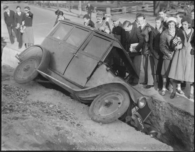 Трагичные и нелепые автомобильные аварии Бостона в 1930-х годах