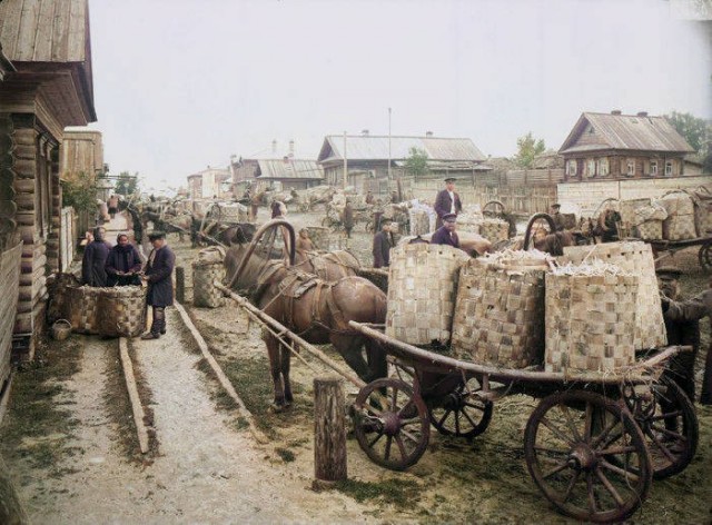 Снимки Захария Захариевича Виноградова. 1910-е. На Волге