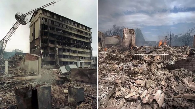 ФСБ показывает видео с места вчерашнего теракта в Брянской области
