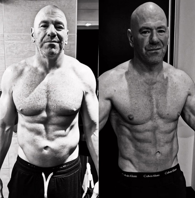 Глава UFC 54-летний Дана Уайт показал результат 86-часового водного голодания