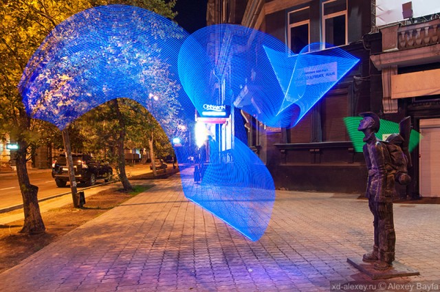 Ночные чудеса в Иркутске