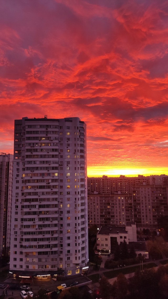 А у вас какой закат?