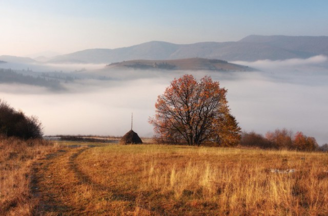 Хижина в горах