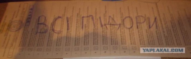 Мое голосование во Львове