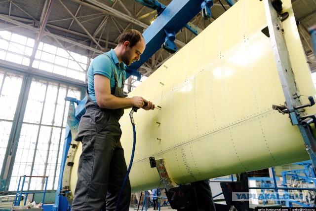 Производство самолётов-амфибий Бе-200ЧС в Таганроге