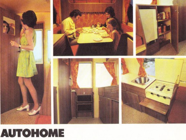 Винтажная реклама кемперов 70-х