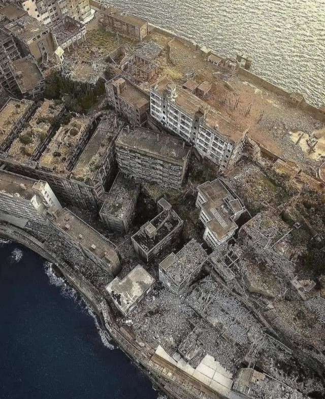 Остров Гункандзима, Нагасаки, Япония
