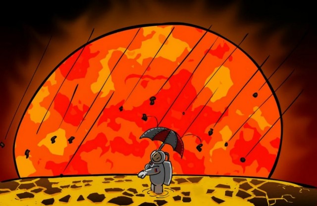 На планете COROT, зонт не спасет