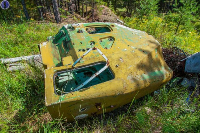 Заброшенная база ядерных ракет Р-16 "Галун-6". Здесь обслуживали ракеты 4-й ракетной дивизии
