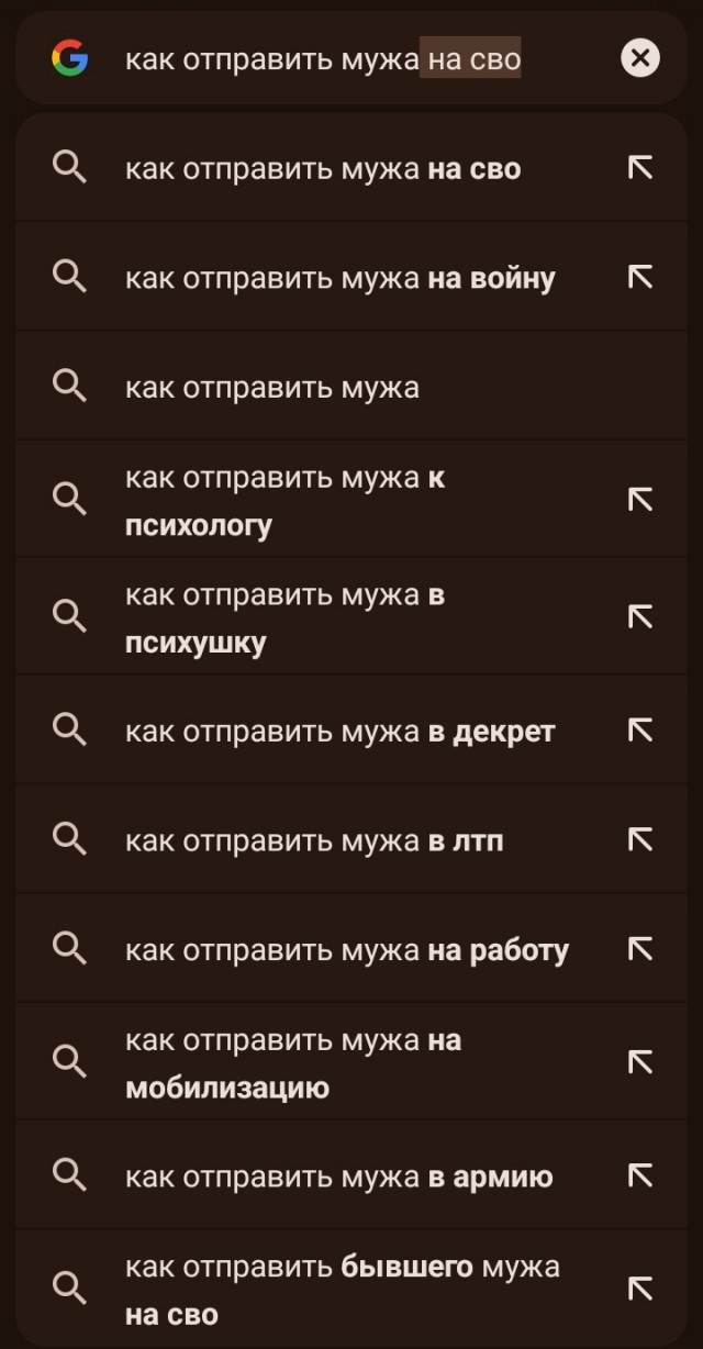 Что ищут простые русские жёны в поисковиках...
