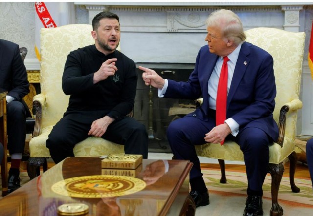Зеленский прибыл на встречу с Трампом