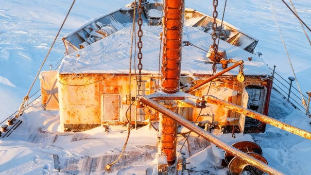Яхта Маннергейма: почему роскошный лайнер застыл во льдах Арктики