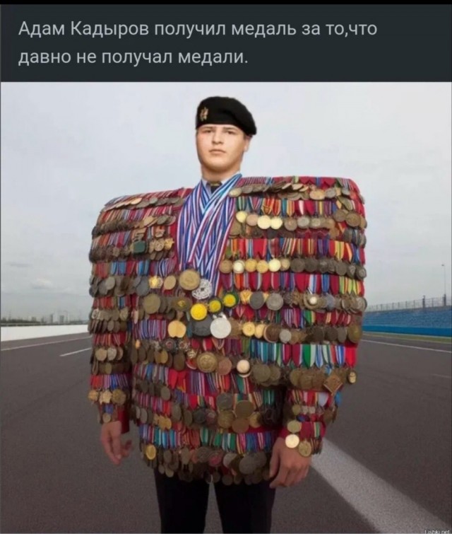 Адама Кадырова наградили медалью в честь 20-летия спецполка «Север»