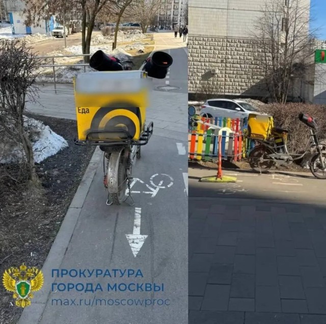 В Москве курьер получил три года колонии за то, что сбил ребенка на электробайке