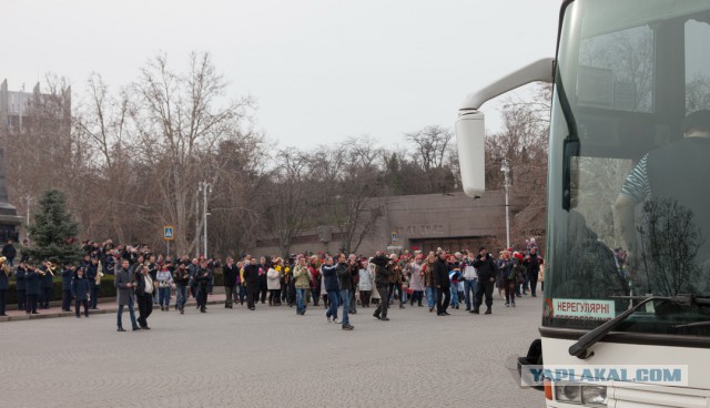 Севастополь встретил ВВшников