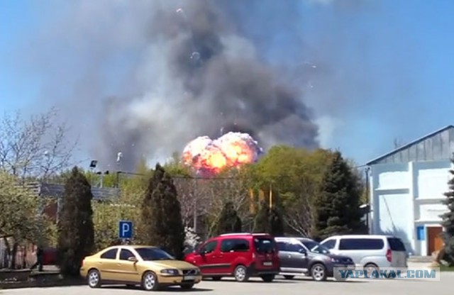 На окраине Славянска началась перестрелка
