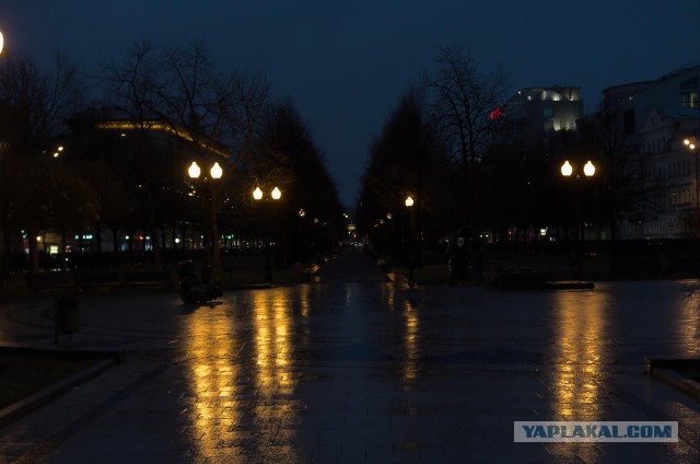 Ночные и вечерние фотографии Москвы