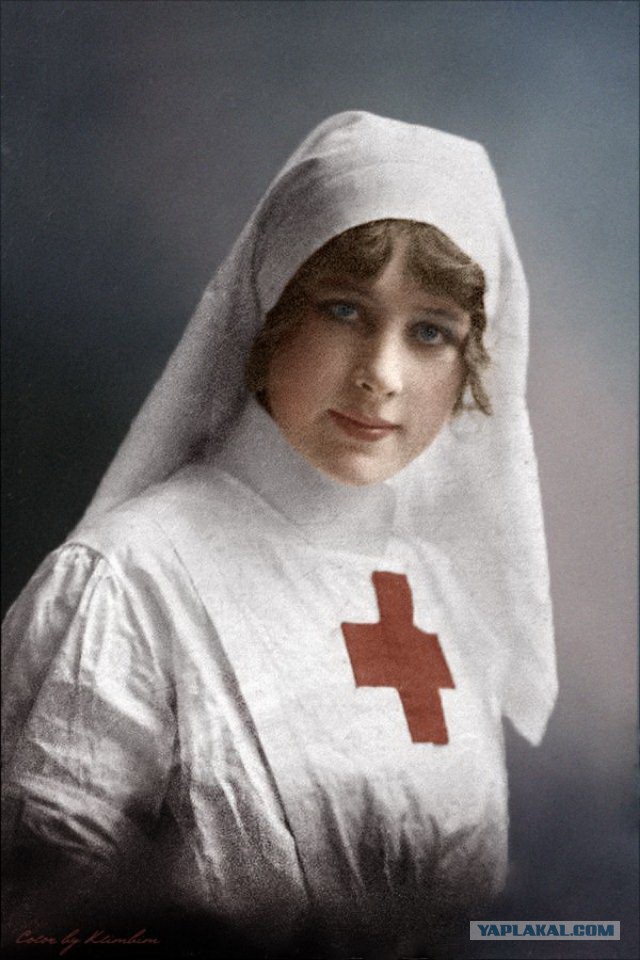 Раскрашенные фотографии русских в Первой мировой войне