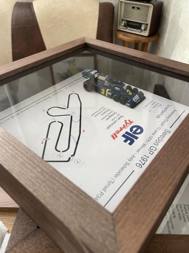 Мой вариант размещения коллекции болидов Формулы 1