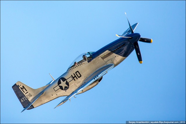 Истребитель Mustang P-51. Убийца "Мессеров"