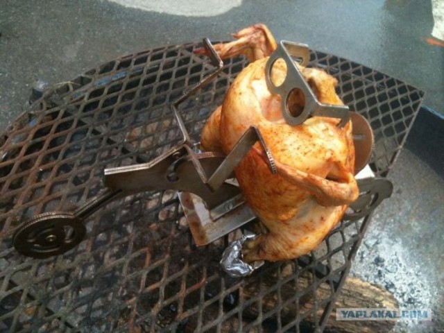 Зажарь курицу по-мужски