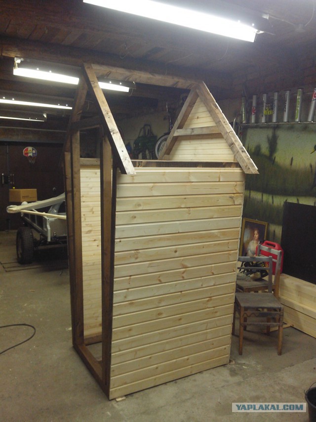 Дачный туалет, строительство