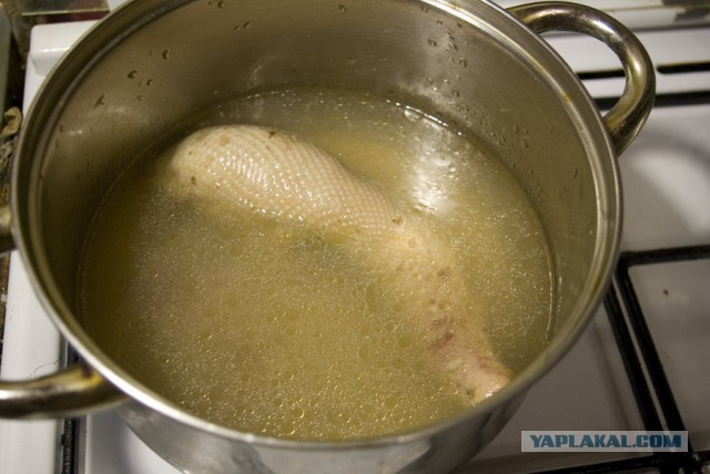 Гусиная шея. Фаршированная.