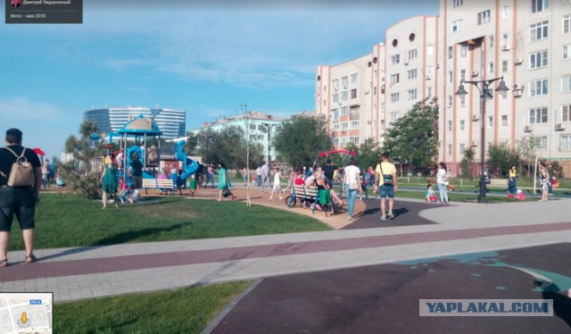 В Астрахани самец вида Яжеотец попытался выгнать из скейт-парка детей