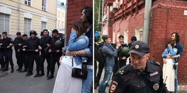 Допустим, эта девушка действительно за справедливость