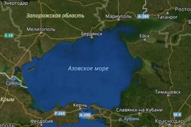 Азовское море стало исключительно внутренним морем России