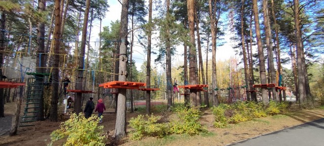 Осень. Солнце. Новосиб
