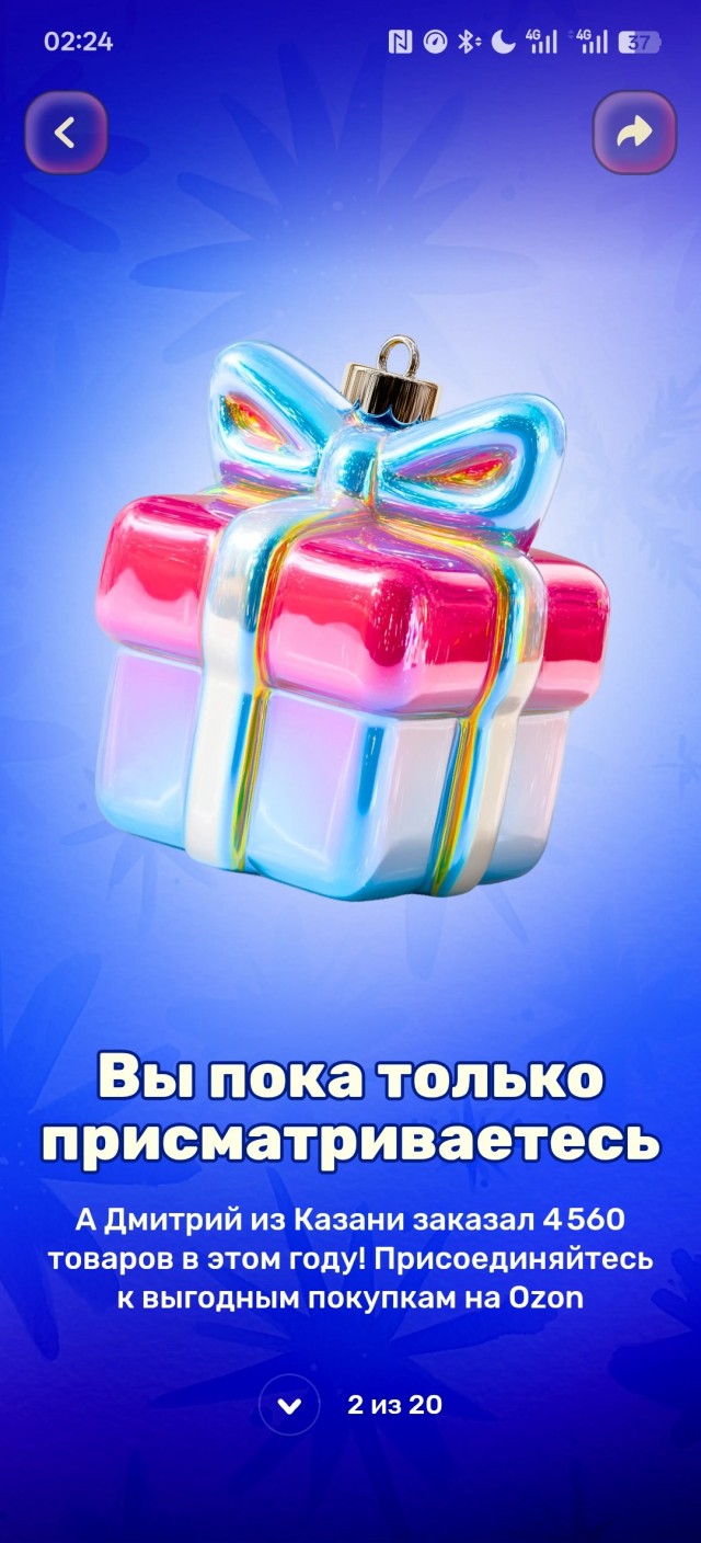Итоги года с Озон.