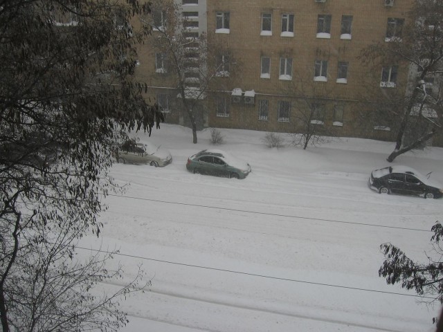 А у нас за окном...