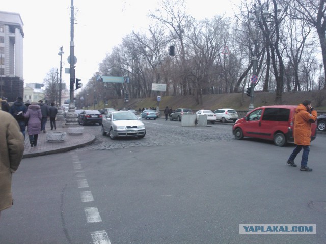 Грушевского, Европейская площадь, часть Крещатика