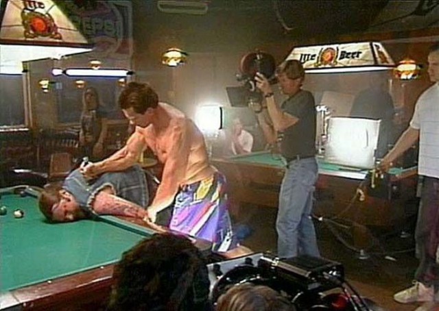 Кадры со съемочной площадки "Терминатора"