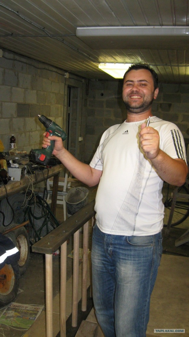 Шведская стенка с турником своими руками.