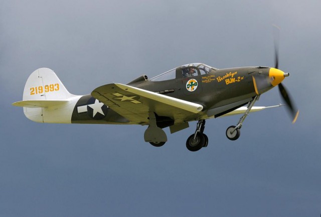 Покрышкин Александр Иванович и его истребитель Bell P-39 Airacobra