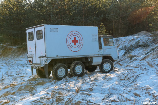 Козел, горный, австрийский: Steyr-Puch Pinzgauer