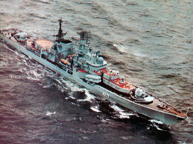 Последние эсминцы СССР-эскадренные миноносцы проекта 956 «Сарыч»