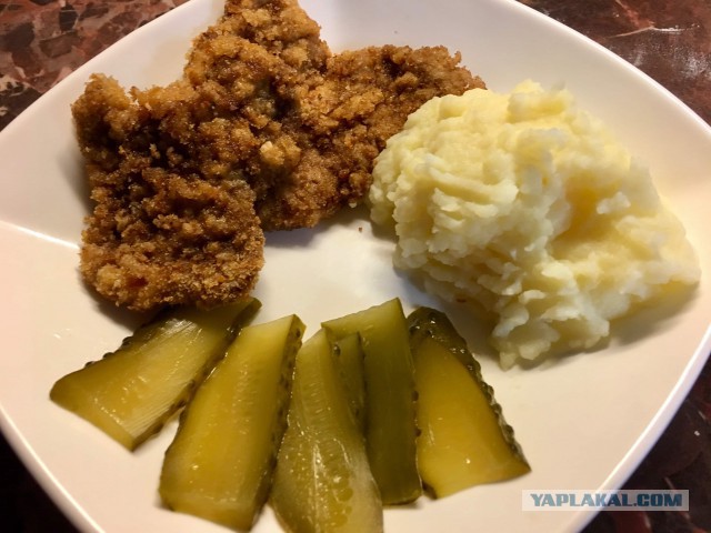 Шницель /// кулинария