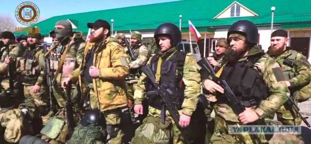На Украину из Грозного отправилась очередная колонна добровольцев