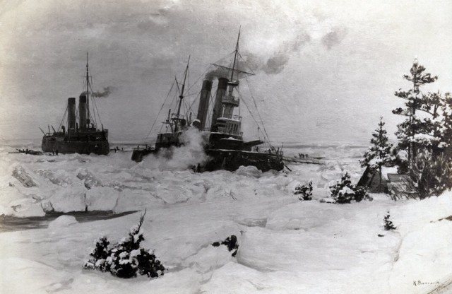 Ледокол «Ермак» — 29 октября 1898 года на воду спущен первый в мире ледокол арктического класса