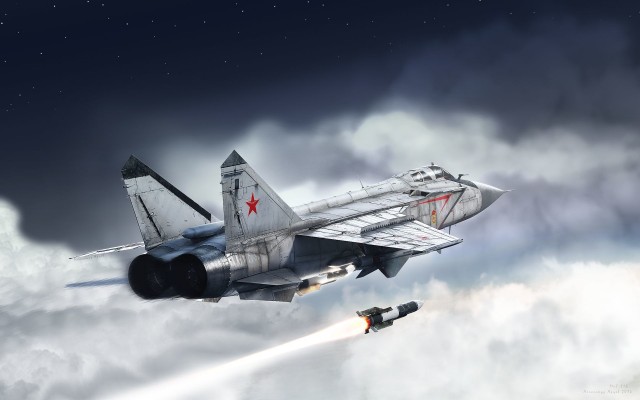 МиГ-31 улетел в Стратосферу