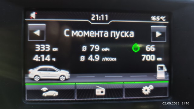 4 818 км на одном баке