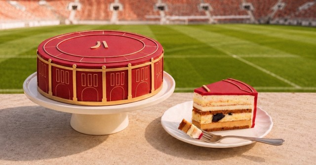 «Азбука вкуса» к 70-летию «Лужников» выпустила торт в форме легендарного стадиона