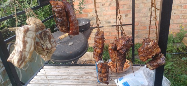 Грудинка, горячего копчения