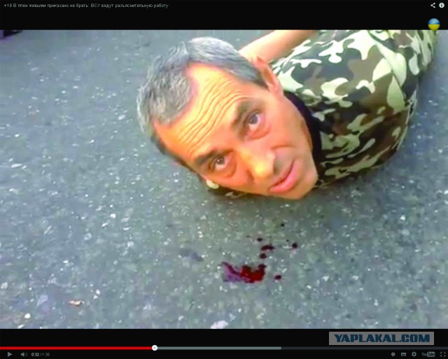 Ополченцы попали в плен...