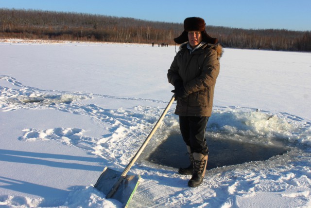 Муҥха (якутская ловля рыбы).